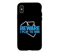 Carte à Collectionner Beware i Play to Win Coque pour iPhone X/XS