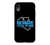 Carte à Collectionner Beware i Play to Win Coque pour iPhone XR