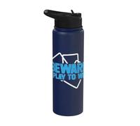 Carte à collectionner Beware i play to win Stainless Steel Insulated Water Bottle
