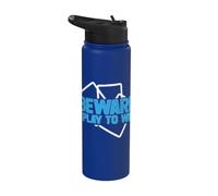 Carte à collectionner Beware i play to win Stainless Steel Insulated Water Bottle
