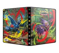 Asmodee - Ultra Pro - Pokémon - Méga-Evolution : Flammes Fantasmagoriques (ME02) : Cahier range-cartes Pokémon - Capacité : 80 cartes - Jeux de société - Accessoire pour cartes à collectionner