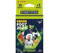 PANINI Blister Foot 2024 Ligue 1 Uber Eats – 13 pochettes + 1 offerte