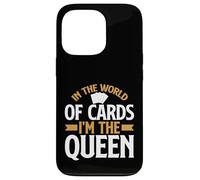 Carte à Collectionner in The World of Cards im The Queen Coque pour iPhone 13 Pro