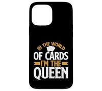 Carte à Collectionner in The World of Cards im The Queen Coque pour iPhone 13 Pro Max
