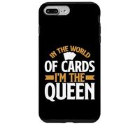 Carte à Collectionner in The World of Cards im The Queen Coque pour iPhone 7 Plus/8 Plus