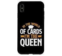 Carte à Collectionner in The World of Cards im The Queen Coque pour iPhone XS Max
