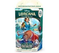 Ravensburger Deck de démarrage Disney Lorcana – Rubis & Saphir – Chapitre 7 L'Île d'Archazia