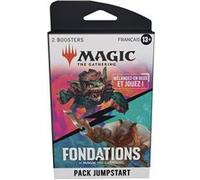 Carte à collectionner Magic Pack de 2 boosters Fondations de Magic The Gathering Jumpstart 2025 Multicolore G