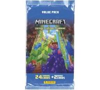Panini Minecraft Trading Cards 3 - Create, Explore, Survive Fat Pack 24 Cartes + 2 Cartes Bonus