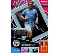 Carte à collectionner Panini Premier League 2024 2025 Kevin De Bruyne Signature Édition limitée