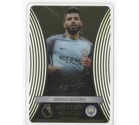 Carte à collectionner Panini Premier League 2024 2025 Sergio Aguero Signature History Maker