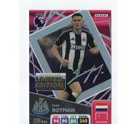 Carte à collectionner Panini Premier League 2024 2025 Sven Botman Signature Édition limitée