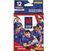 Panini Rugby Equipe de France - Rage de Vaincre Blister 12 Pochettes + 1 Offerte