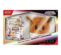 Pokémon – Coffret accessoires Évolutions Prismatiques – Pochette Écarlate et Violet (5 boosters)