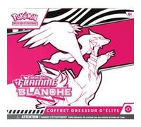 Pokémon – Coffret Dresseur d'élite Écarlate et Violet Flamme Blanche Reshiram – 1 carte promo, 9 boosters