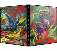 Asmodee - Ultra Pro - Pokémon - Méga-Evolution : Flammes Fantasmagoriques (ME02) : Cahier range-cartes Pokémon - Capacité : 80 cartes - Jeux de société - Accessoire pour cartes à collectionner