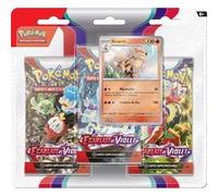 Asmodee Pokémon : Pack 3 Boosters Ev01