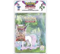 Carte à collectionner Pokémon EV02 Pack Portfolio avec Booster Écarlate et Violet Évolutions à Paldea Modèle aléatoire Multicolore G