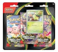 Pokémon : Blister de Trois boosters Méga-Évolution - Équilibre Parfait du (1 Carte Promo Brillante et 3 boosters) JCC Pokémon