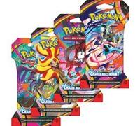 Carte à collectionner Pokémon ME04 Booster Sleeve Modèle aléatoire Multicolore