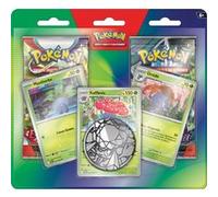 Pokémon Pack de 2 boosters Mars 26 - Blister - 3 cartes promo brillantes