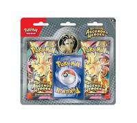 Carte à collectionner - POKÉMON - PKM124 - Mega Evolution Héros Ascensionnés - Lot 2 blisters - Promo aluminium (Anglais)