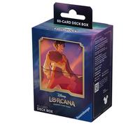 Ravensburger Disney Lorcana TCG Ciel Scintillant Jeu de Cartes à Collectionner JCC Boîte de Rangement de Deck Aladdin dès 8 Ans