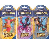Ravensburger Disney Lorcana TCG Les Terres d'Encres Jeu de Cartes à Collectionner JCC Booster 12 Cartes dès 8 Ans Version française