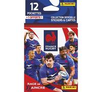 Carte à collectionner Rugby EDF Blister 12 avec 1 Pochettes