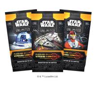 Carte à collectionner Star Wars Unlimited Passage Vitesse Lumière Boost. 24 Modèle aléatoire