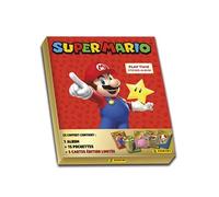 Panini Coffret Stickers Super Mario – Album + 15 pochettes + 5 cartes Édition Limitée Gold