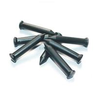 Carte à de proximité pour la gestion des arbres et le système de patrouille de tour de garde,étiquettes à ongles RFID,Z successives,NDavid,ISO14443A,S50,13.56,10 pièces par lot - Type Black