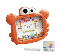 Carte à dessin magnétique - 6.22x6.22 pouces Écriture d'œuvres d'art pour les tout-petits apprentissage amusant, tablette à thème pour animaux de compagnie mignon avec design éducatif, jouets pour fil