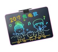 Carte À Dessin Pour Avec Une Tablette D'écriture Portable De 16 5 Pouces Avec Une Fonction Recharge USB Fonction Efface Pour Les Voyages À Domicile ABS PVC Tablette D'écriture