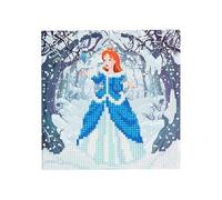 Carte À Diamanter Strass Crystal Art Princesse 18 Cm