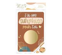 Carte à gratter annonce naissance modèle Tu vas être Tata