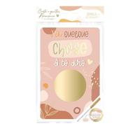 Carte à gratter annonce naissance modèle Tu vas être Grande Soeur.