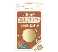 Carte a gratter annonce "tata"