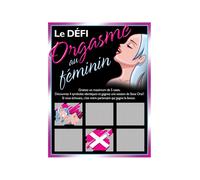 Carte à Gratter Le Défi Orgasme au Féminin