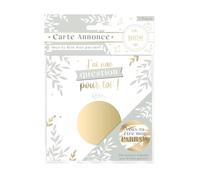 Carte à gratter modèle Annonce Parrain (baptême)