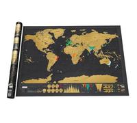 Carte à gratter scratch map édition deluxe
