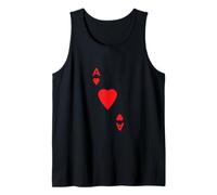 Carte à Jouer Ace of Hearts Costume Débardeur