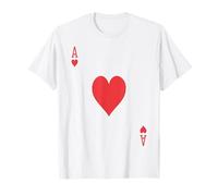 Carte à Jouer Ace of Hearts | Royal Flush Group Costume T-Shirt