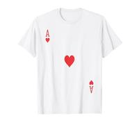 Carte à Jouer Ace of Hearts | Royal Flush Group Costume T-Shirt