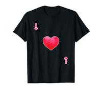 Carte à Jouer Ace of Hearts Skat Poker T-Shirt