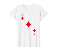 carte à jouer As de carreau carnaval costume poker T-Shirt