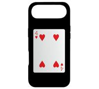 Carte à Jouer Four of Hearts Coque pour iPhone Air