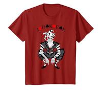 Carte à jouer joker rami carnaval costume imbécile T-Shirt
