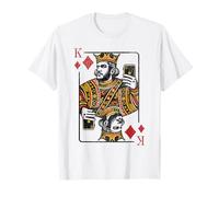 Carte à Jouer King of Diamonds avec Selfie Moderne T-Shirt