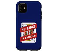 Carte à Jouer No Kings in America Pro-Democracy Patriotic Coque pour iPhone 11